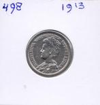 WILHELMINA 1/2 GULDEN 1913 ZILVER, Postzegels en Munten, Munten | Nederland, ½ gulden, Zilver, Ophalen of Verzenden, Koningin Wilhelmina