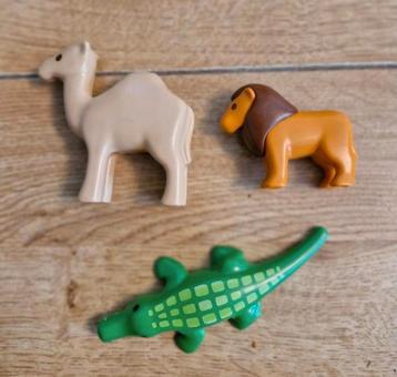 Drie 123 Playmobil dieren beschikbaar voor biedingen