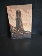 Utrecht Domtoren Print, Minder dan 50 cm, Ophalen of Verzenden, Minder dan 50 cm, Print