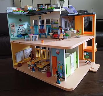 🏫 Te koop: Playmobil Grote School – Set 71327 beschikbaar voor biedingen
