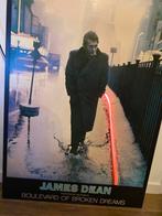 James Dean 'Boulevard of Broken Dreams' Poster met Neon, Antiek en Kunst, Ophalen
