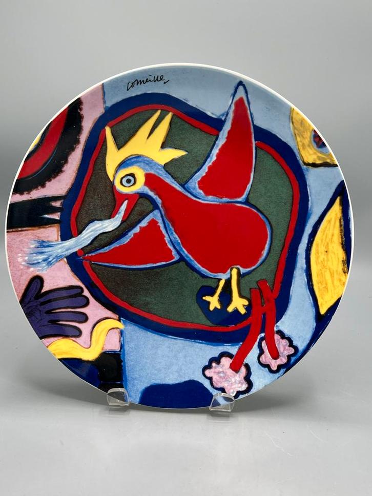 Cornille Serviesbord Vogel Design, Antiek en Kunst, Antiek | Wandborden en Tegels, Ophalen of Verzenden