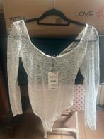 Zara wit kanten body gloednieuw mt M, Maat 38/40 (M), Verzenden, Nieuw, Zonder mouw