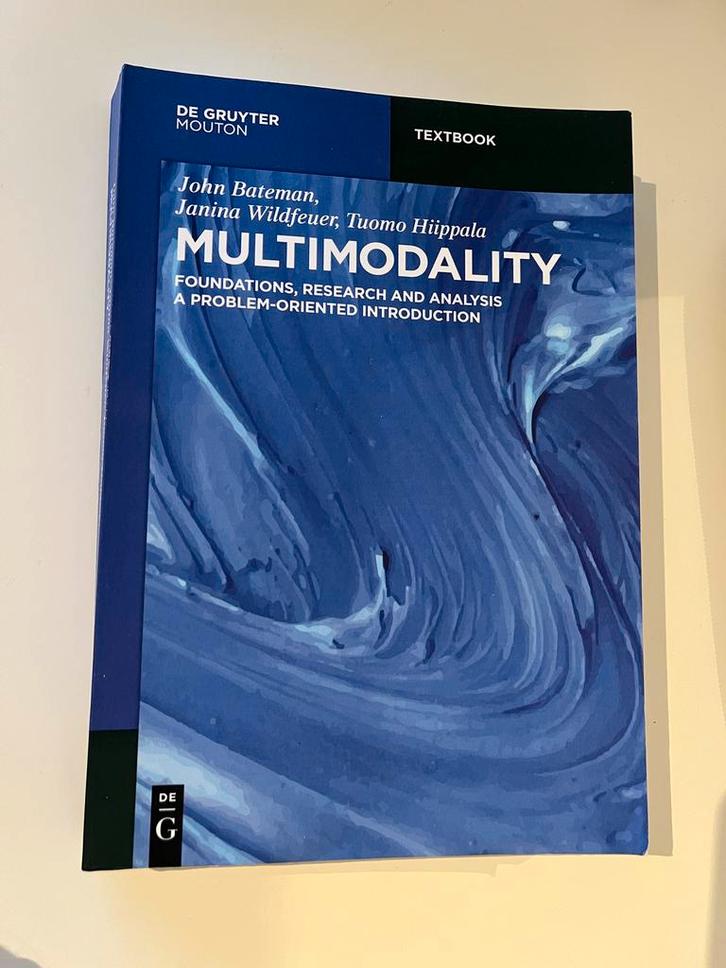 Multimodaliteit: Foundations, Research and Analysis, Boeken, Studieboeken en Cursussen, Zo goed als nieuw, HBO, Gamma, Verzenden