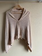 Elegant omslagvest / poncho dames, Beige, Nieuw, Ophalen of Verzenden, Maat 36 (S)