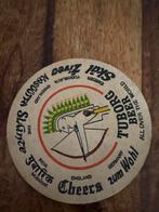 Vintage Tuborg Bier Viltje, Ophalen of Verzenden, Gebruikt, Gebruiksvoorwerp