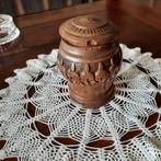 Antieke tabakspot hout, Verzamelen, Rookartikelen, Aanstekers en Luciferdoosjes, Ophalen of Verzenden, Zo goed als nieuw, Overige typen