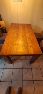 Massieve teak Eettafel - 160x90 cm, Huis en Inrichting, Tafels | Eettafels, Ophalen, Gebruikt, Teakhout, 50 tot 100 cm