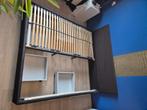 Bed, Huis en Inrichting, Slaapkamer | Bedden, Ophalen, 180 cm, 200 cm, Grijs