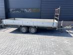 Anssems Plateauwagen aanhanger aanhangwagen tandemasser, Auto diversen, Aanhangers en Bagagewagens, Gebruikt