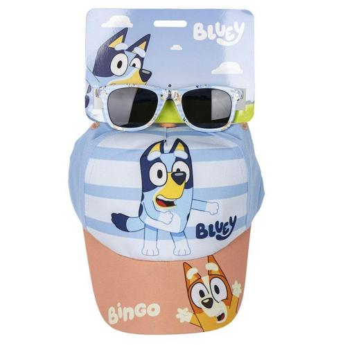 Bluey Baseball Cap met Zonnebril, Kinderen en Baby's, Kindermode-accessoires, Nieuw, Ophalen of Verzenden