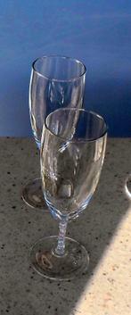 champagneglas flutes / kristalglas glazen op gedraaid voetje, Verzamelen, Glas en Borrelglaasjes, Nieuw, Overige typen, Ophalen of Verzenden