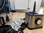 Bourgini multiprocessor/blender, Witgoed en Apparatuur, Keukenmixers, Ophalen, 1 tot 2 liter, 2 snelheden, Zo goed als nieuw