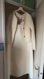 Schattig wollen setje, Verzenden, Beige, Maat 42/44 (L), Zo goed als nieuw