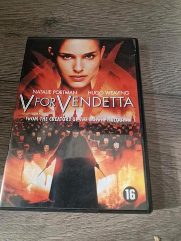 V for Vendetta DVD - Natalie Portman, Hugo Weaving beschikbaar voor biedingen