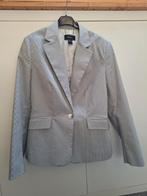 Mango blazer zwart/wit gestreept., Maat 42/44 (L), Wit, Zo goed als nieuw, Ophalen