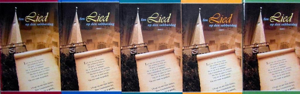 Een lied op den sabbatdag - Deel 1 t/m 5, Boeken, Ophalen of Verzenden, Zo goed als nieuw