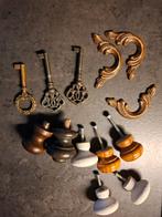 Diverse brocante kastbeslag, Doe-het-zelf en Verbouw, Hang- en Sluitwerk, Ophalen of Verzenden, Gebruikt, Overige typen