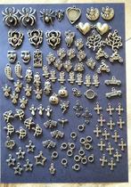 50 Steampunk Charms Figuurtjes voor €4,95., Hobby en Vrije tijd, Knutselen, Verzenden, Nieuw, Materiaal