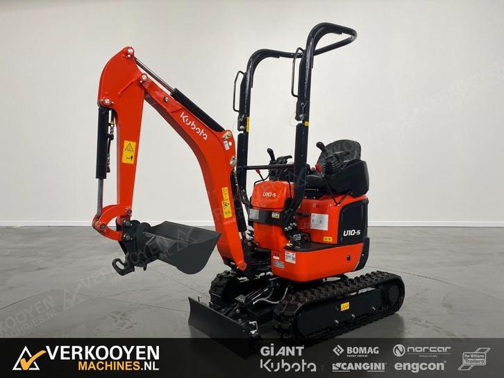 2025 Kubota U10-5 ADV1113 Minigraver U10, Zakelijke goederen, Machines en Bouw | Kranen en Graafmachines, Graafmachine