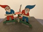 Prachtige oude metalen kerststandaard, Antiek en Kunst, Curiosa en Brocante, Ophalen of Verzenden