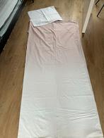 Dekbedovertrek twijfelaar wit/roze Hema 180x200 cm, Huis en Inrichting, Slaapkamer | Beddengoed, Wit, Dekbedovertrek, Tweepersoons