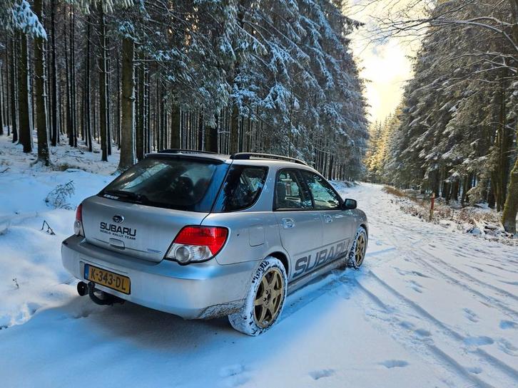 Subaru Impreza 2.0 R Plus AWD 2006 Grijs, Auto's, Subaru, Bedrijf, Impreza, Benzine, F, Stationwagon, Handgeschakeld, Geïmporteerd