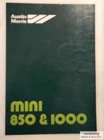 Handboek Austin Morris Mini 850 & 1000 AKM3547 (Engelstalig), Ophalen of Verzenden