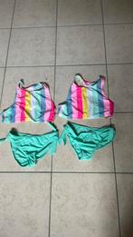 2 gestreepte bikini's voor de meiden (maat 170/176), H&M, Overige kleuren, Ophalen of Verzenden, Zo goed als nieuw