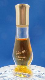 Mini - LE GALION - Galion D'Or - 5ml - p - 6,9cm, Ophalen of Verzenden, Gebruikt, Miniatuur, Gevuld