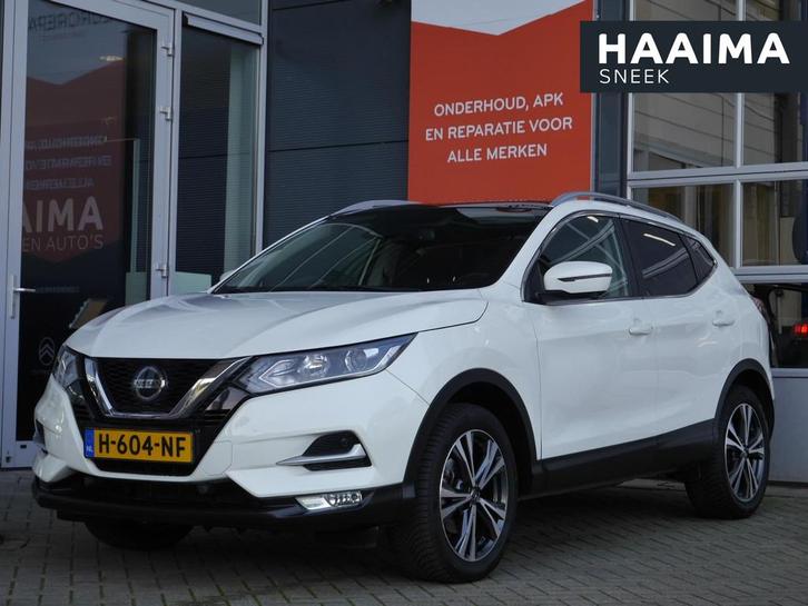 Nissan Qashqai 1.2 N-Connecta | Panoramadak | Trekhaak | Par, Auto's, Nissan, Bedrijf, Te koop, Qashqai, 360° camera, ABS, Airbags