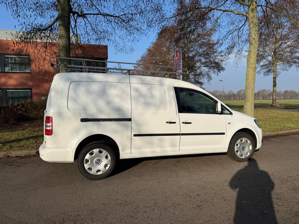 Volkswagen Caddy 1.6 TDI Maxi Dubbele schuifdeur, Auto's, Bestelauto's, Voorwielaandrijving, Euro 5, Gebruikt, 4 cilinders