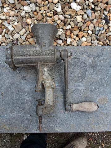 Alexanderwerk Vleesmolen Maat 8 - Vintage beschikbaar voor biedingen