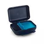 Tupperware donkerblauwe lunchbox 'Snackpack' € 20, Nieuw, Blauw, Ophalen of Verzenden, Bus of Trommel