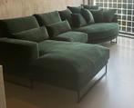 Hoekbank Groen Dordoni II B373 x H92 x D185 cm, Ophalen, Zo goed als nieuw, Overige materialen