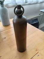 Oude koperen warmwaterkruik, Antiek en Kunst, Ophalen of Verzenden
