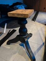 Houten tafelpoot klassiek, Ophalen, Tafelpoot, 50 tot 100 cm, Teakhout