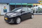 Peugeot 108 1.0 e-VTi Active Airco ALL-IN PRIJS, Stof, Gebruikt, 4 stoelen, Zwart