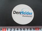 sticker Leger koninklijke Marine Den Helder Thuishaven, Verzamelen, Stickers, Ophalen, Zo goed als nieuw, Bedrijf of Vereniging