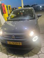 Fiat 500 Twinair Turbo 80pk 2016 Grijs, Auto's, Voorwielaandrijving, 905 kg, Origineel Nederlands, Handgeschakeld