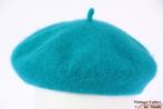 Alpino Baret turkoise blauw geweven 54-59 NIEUW 1 size fits, Kleding | Dames, Mutsen, Sjaals en Handschoenen, Nieuw, Muts, Ophalen of Verzenden
