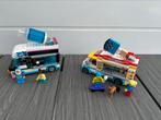 LEGO City Pinguïn Slush & IJswagen trucks 60253 & 60384, Ophalen of Verzenden, Zo goed als nieuw, Complete set, Lego