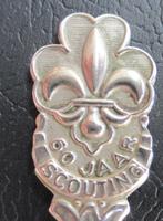 scouting 60 jaar theelepel theelepeltje w vijzel v gemerkt, Verzamelen, Scouting, Ophalen of Verzenden, Gebruikt, Overige typen