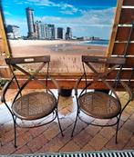 Stoelen, Ophalen, Gebruikt, Twee, Bruin