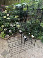Vintage metalen wijnrek voor 300 flessen, Huis en Inrichting, Woonaccessoires | Wijnrekken, Ophalen, Gebruikt, 25 flessen of meer