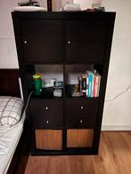 Kallax Kast 8 Vakken + Inzetten, Ophalen, Kunststof, Gebruikt, 100 tot 150 cm