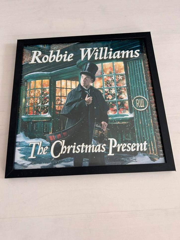 Robbie Williams The Christmas Present LP (Limited Edition), Cd's en Dvd's, Vinyl | Overige Vinyl, Zo goed als nieuw, Overige formaten