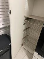 Hoge halkast met mandjes, Huis en Inrichting, Kasten | Schoenenkasten, Ophalen, Gebruikt