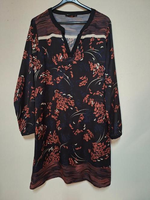 Soepelvallende jurk, mt 42, , Expresso, Kleding | Dames, Jurken, Zo goed als nieuw, Maat 42/44 (L), Zwart, Knielengte, Ophalen of Verzenden