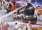 King puzzel – The Orient Express – 1000 stukjes, Ophalen of Verzenden, 500 t/m 1500 stukjes, Zo goed als nieuw, Legpuzzel